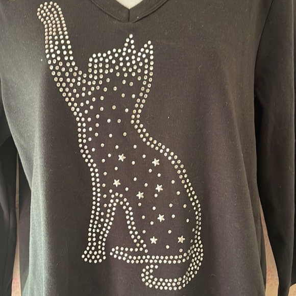 Top for women with Sequins - Picture 2 of 4